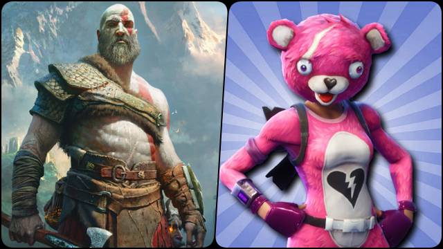 Fortnite contra God of War: La imagen popular frente a la imagen aristocrática