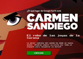 Carmen Sandiego se esconde en Google Earth, ¿la encontrarás?