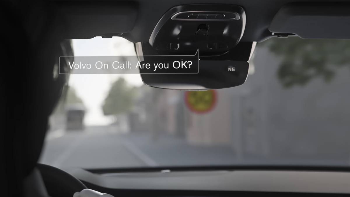 volvo distraccion