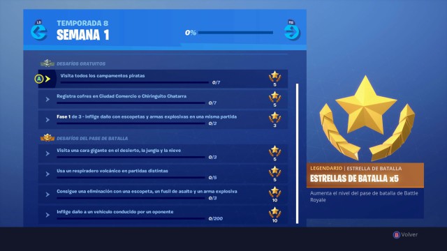 Cómo completar los desafíos de Fortnite Semana 1 Temporada 8 MeriStation