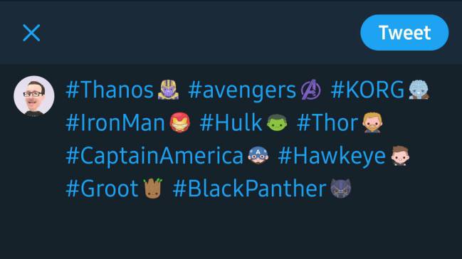 twitter avengers