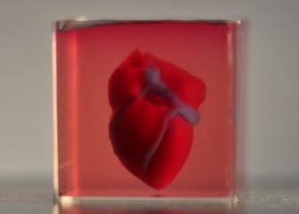 Consiguen imprimir en 3D el primer corazón real con tejido humano