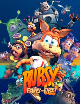 Carátula de Bubsy: Paws on Fire!