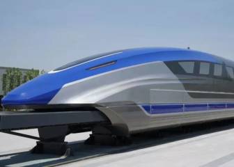 Así es el tren chino que alcanzará los 600 Km/h