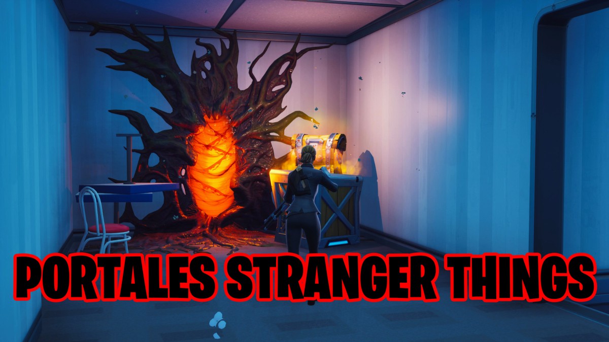 fortnite battle royale evento stranger things portales mundo del reves