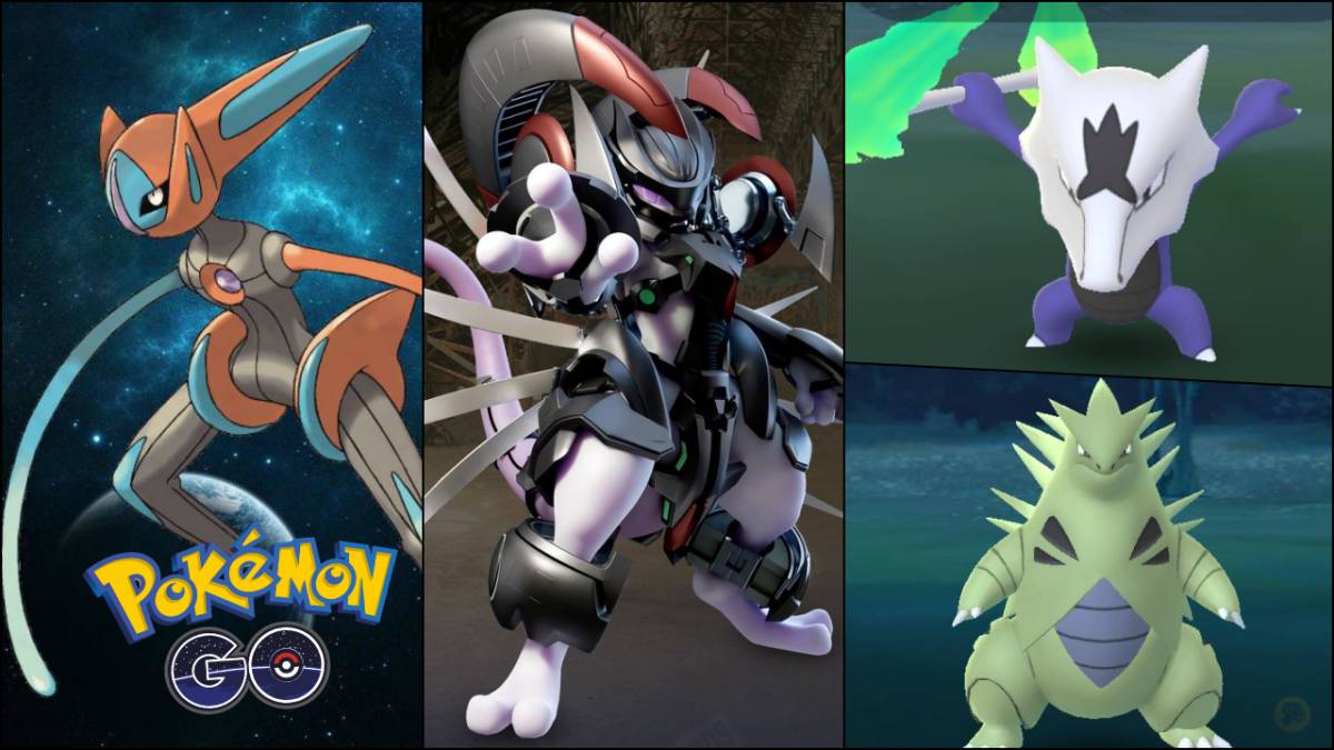 Pokémon GO Mewtwo Acorazado y todos los nuevos Jefes de Incursión