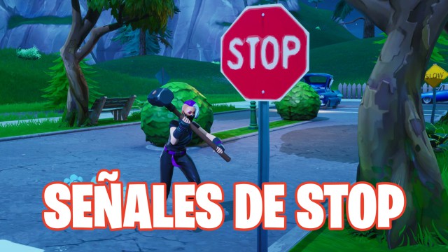 Desaf O De Fortnite D Nde Est N Las Se Ales De Stop Meristation