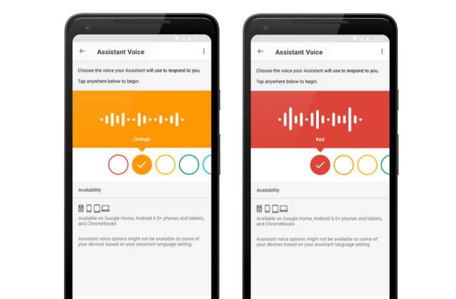 google assistant voces
