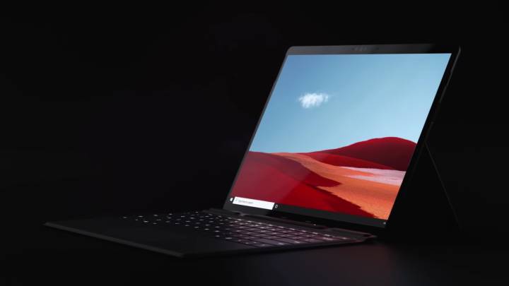 surface X