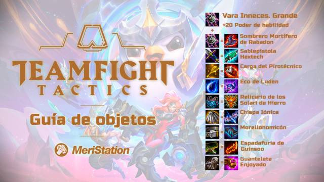 Tft Gu A De Todos Los Objetos Y Combinaciones Del Set Destinos Meristation