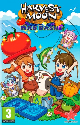 Carátula de Harvest Moon: Mad Dash