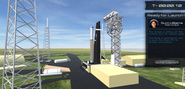 nasa rocjket unity