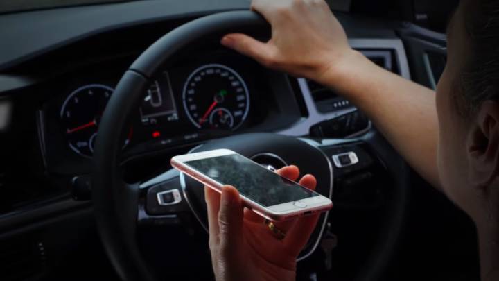 movil al volante
