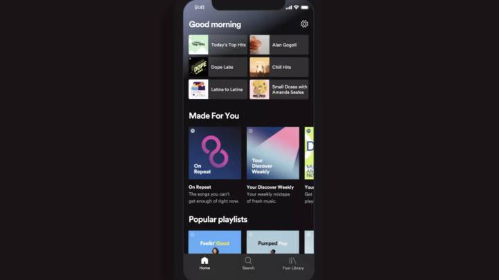 spotify ios rediseño