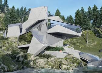 Cyberhouse, así es la casa bunker inspirada en el Cybertruck de Tesla
