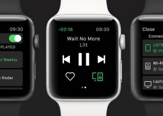 Ya puedes usar Spotify desde tu Apple Watch con Siri