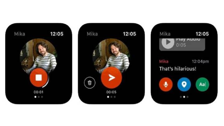 facebook mssenger apple watch