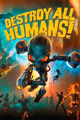 Carátula de Destroy All Humans!