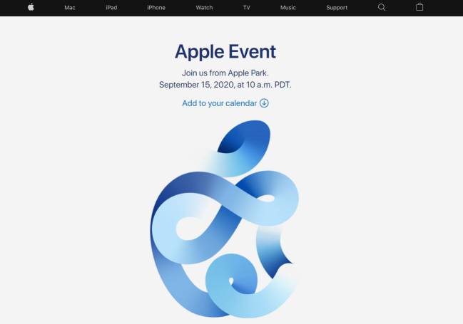 apple web event 2020