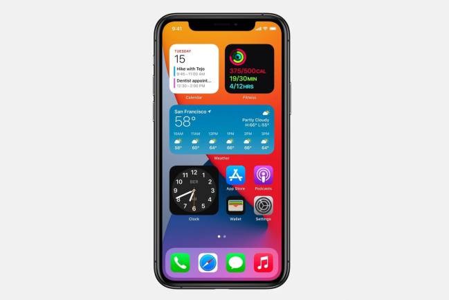 widgets ios 14 2