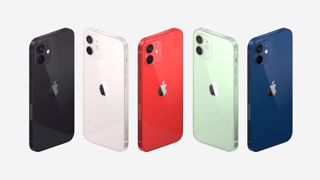 colores iphone 12
