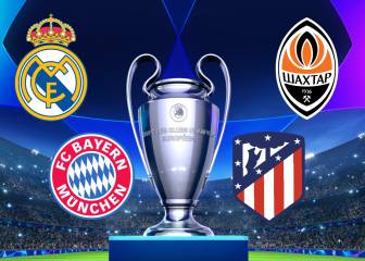 Champions League online: dónde ver el Real Madrid - Shakhtar y Bayern - Atlético Madrid