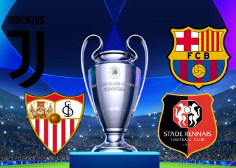 Champions: Ver online el Juventus - Barcelona y el Sevilla - Rennes