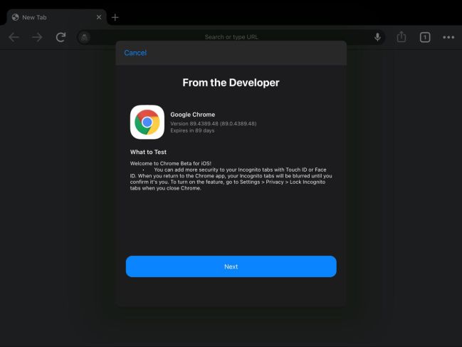 facid chrome