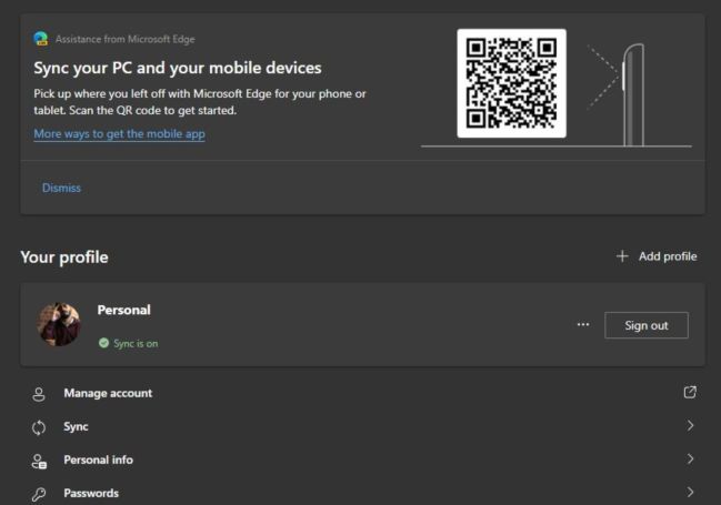 edge qr