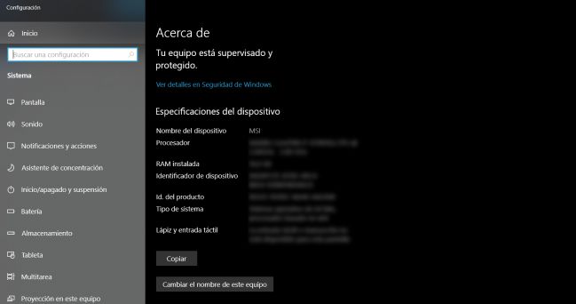 nombre pc