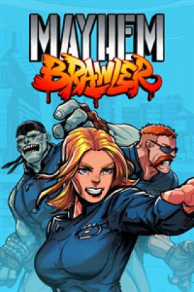 Carátula de Mayhem Brawler