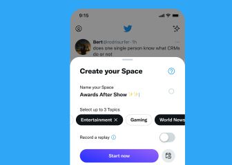 Por fin puedes poner temas en los Espacios de Twitter