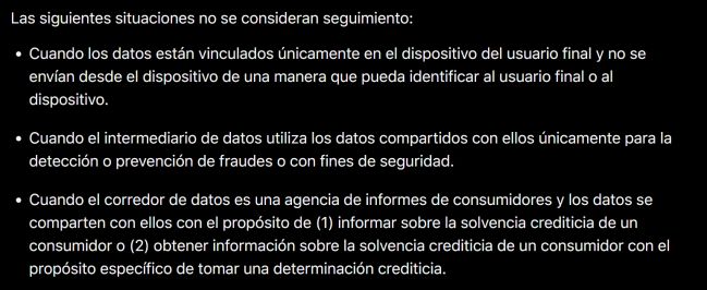 apple restriccion tracking