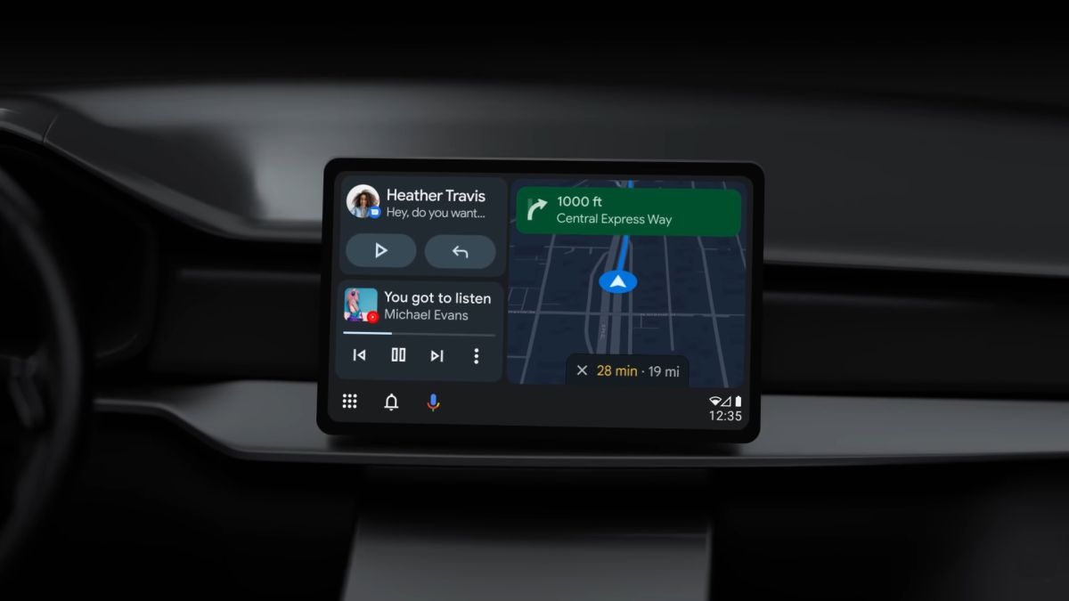 As Es El Nuevo Dise O De Android Auto Con Pantalla Dividida As