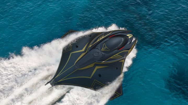 Kronos, así es el submarino armado que navega a 50 km/h