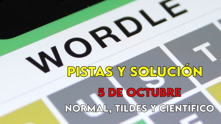 Wordle hoy 5 de octubre