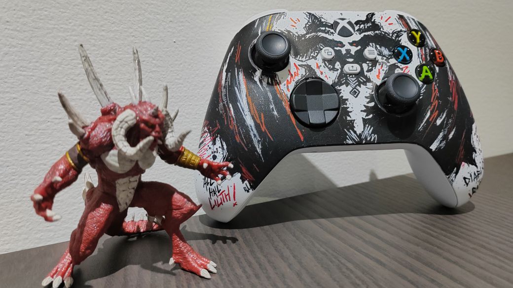 Blizzard y Xbox presentan un control especial limitado de Diablo 4 digno del infierno