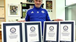 Mourinho, Cristiano y Lampard al libro de Recórd Guinness