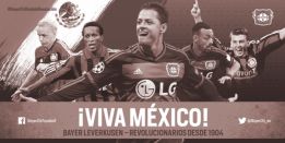 Bayer Leverkusen festeja la Revolución Mexicana