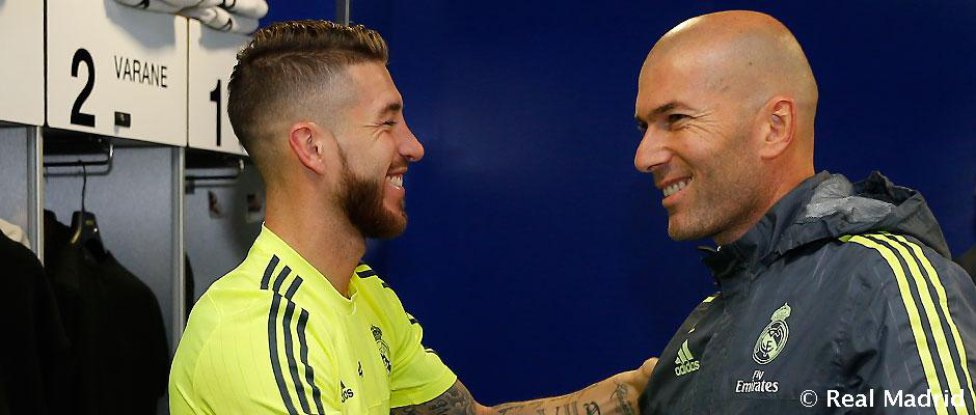 Los rostros del Real Madrid en la presentación de Zinedine Zidane