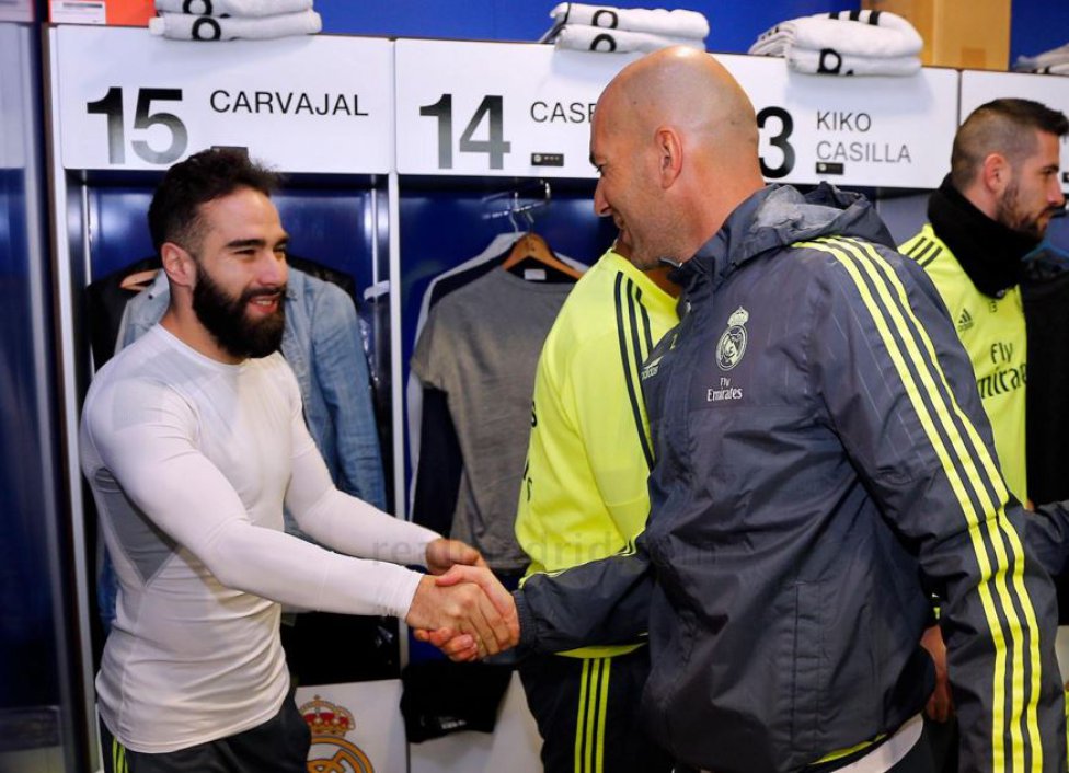 Los rostros del Real Madrid en la presentación de Zinedine Zidane