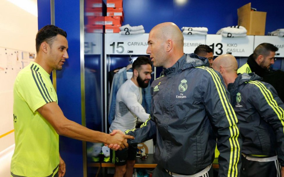 Los rostros del Real Madrid en la presentación de Zinedine Zidane