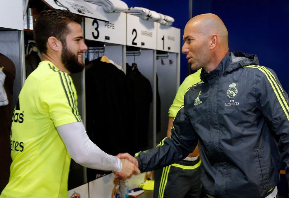 Los rostros del Real Madrid en la presentación de Zinedine Zidane