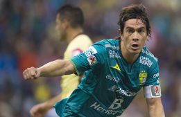 Nacho González celebrando gol