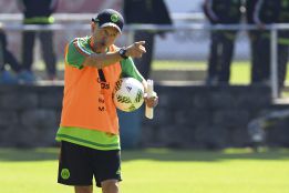 Juan Carlos Osorio con la selección mexicana