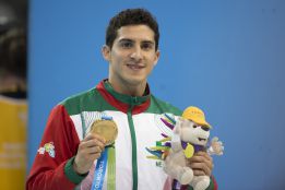 Pacheco ganó oro y no pudo cantar el himno mexicano
