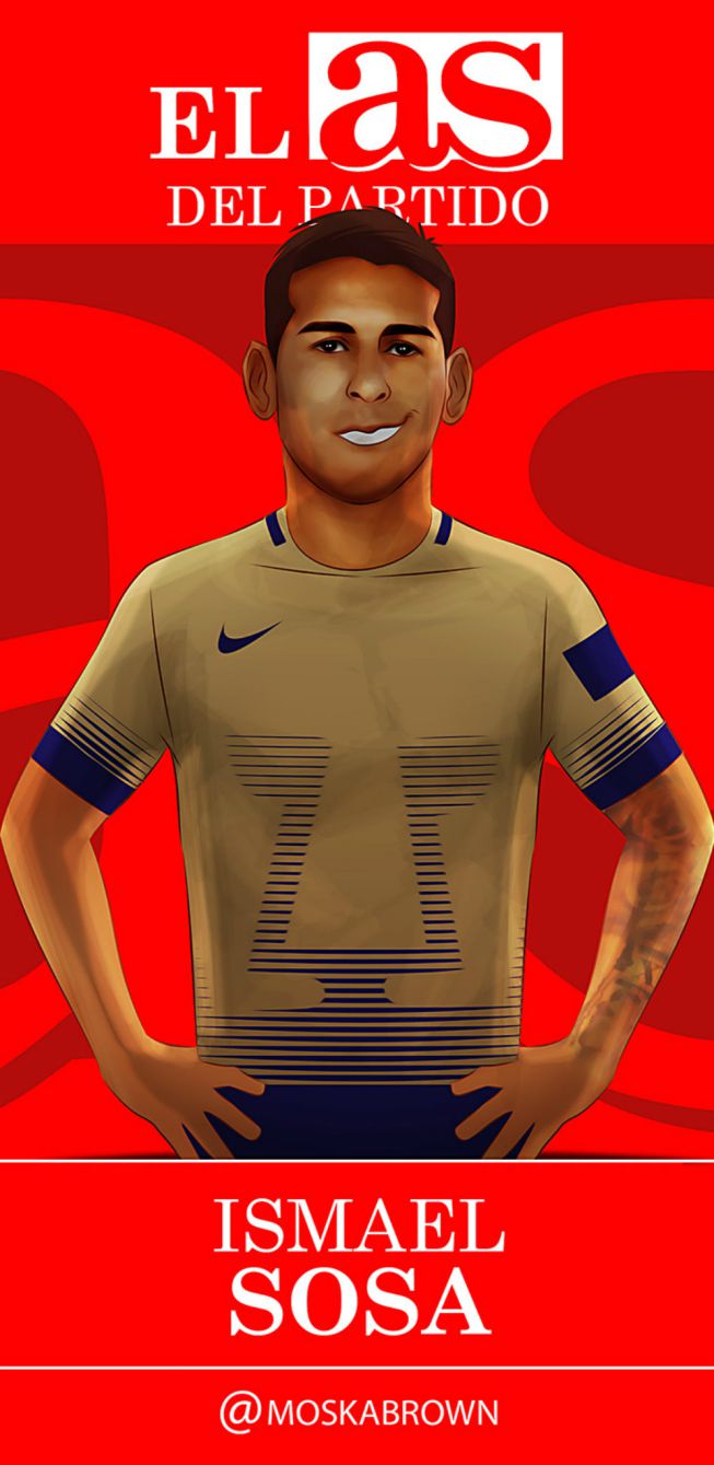 El AS del partido: Ismael Sosa
