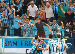 Con poca resistencia, Gremio venció a Toluca en Brasil