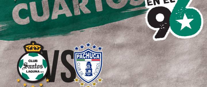 Santos vs Pachuca en vivo y en directo online, partido de Ida de los Cuartos de Final de la Liguilla de la Liga MX, hoy jueves 12/05/2016 a las 19:00 horas tiempo de México
