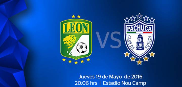 León vs Pachuca resultado y goles de la ida de la semifinal del Clausura de la Liga MX, jueves 19/05/2016 a las 20:06 horas tiempo de México, en AS